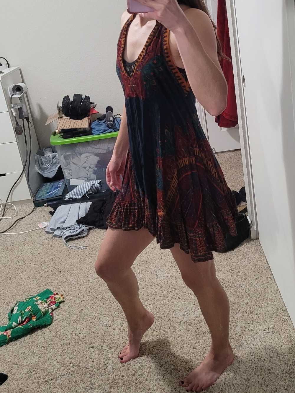 Free People Swing Mini Dress